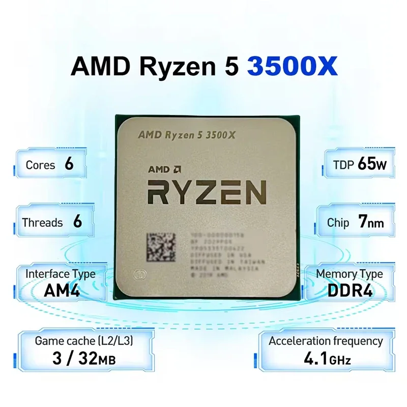 AMD Ryzen 5 3500X 3.6GHz 6 Çek - Esports Gaming Pc Build incelemesi ve fiyatı