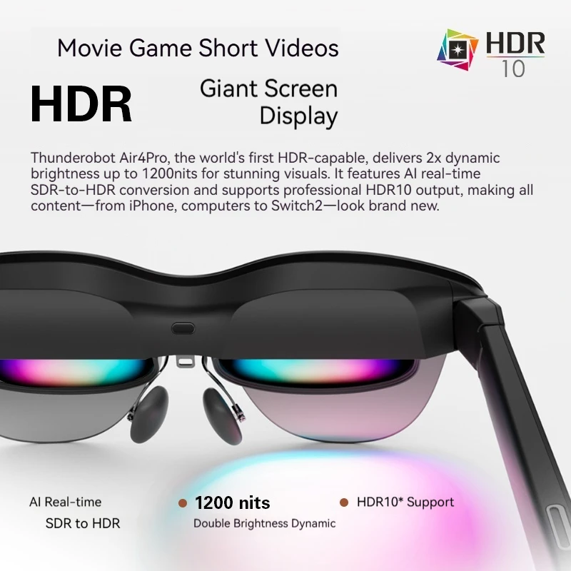 RayNeo Air 4 Pro AR Gözlük: Ak - Video Gaming & Esports Usd Acc incelemesi ve fiyatı